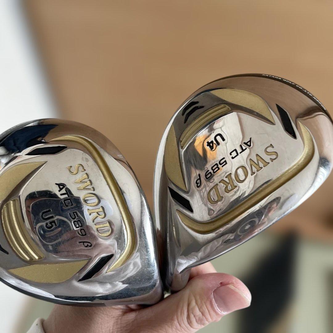 SWORD スウォード ATC589β 初心者　メンズカタナゴルフ　クラブセット