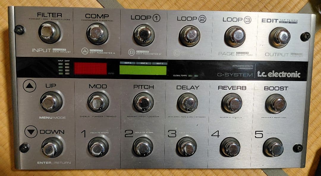 t.c. electronic G-SYSTEM ギターエフェクター