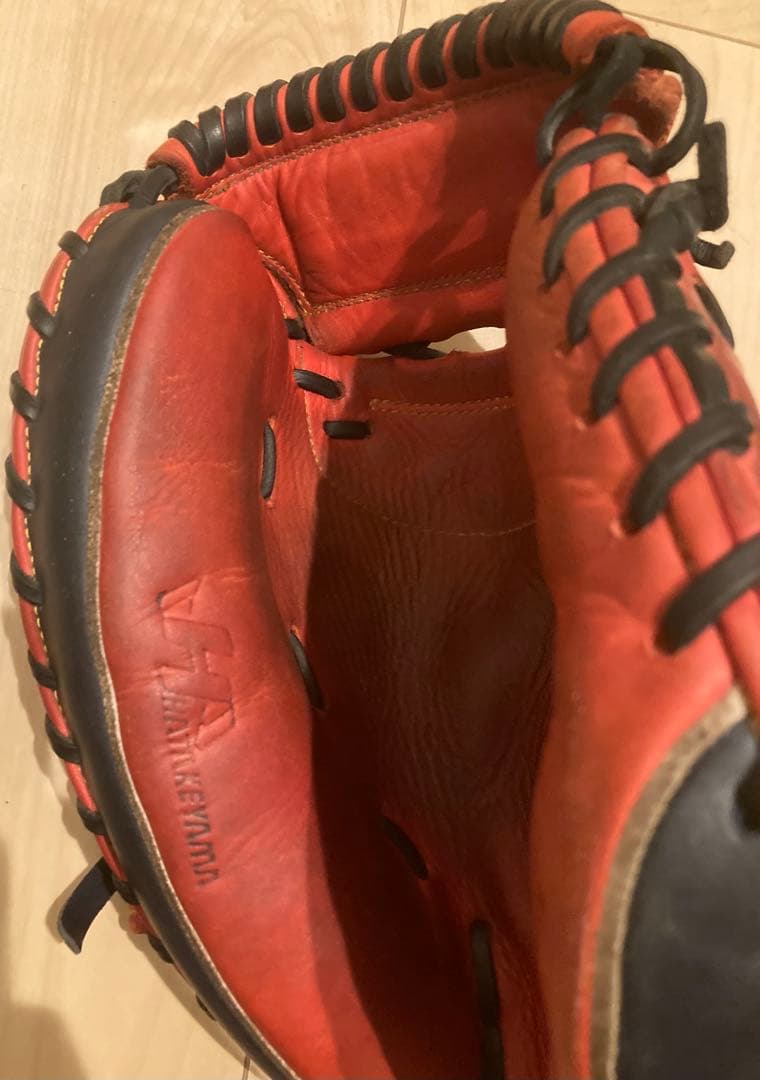 ハタケヤマ　キャッチーミットグローブ　軟式野球