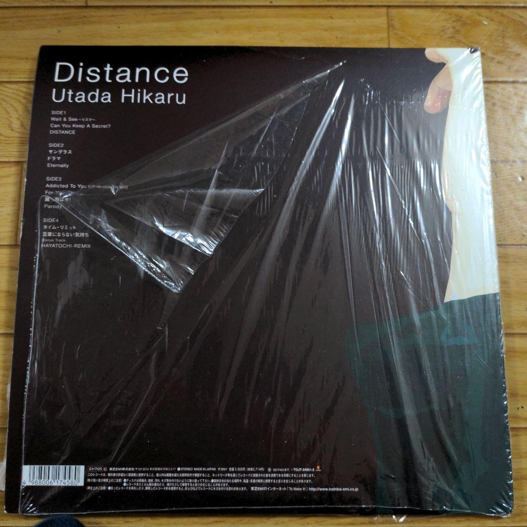 LPレコード 宇多田ヒカル Distance 限定盤 TOJT-24651