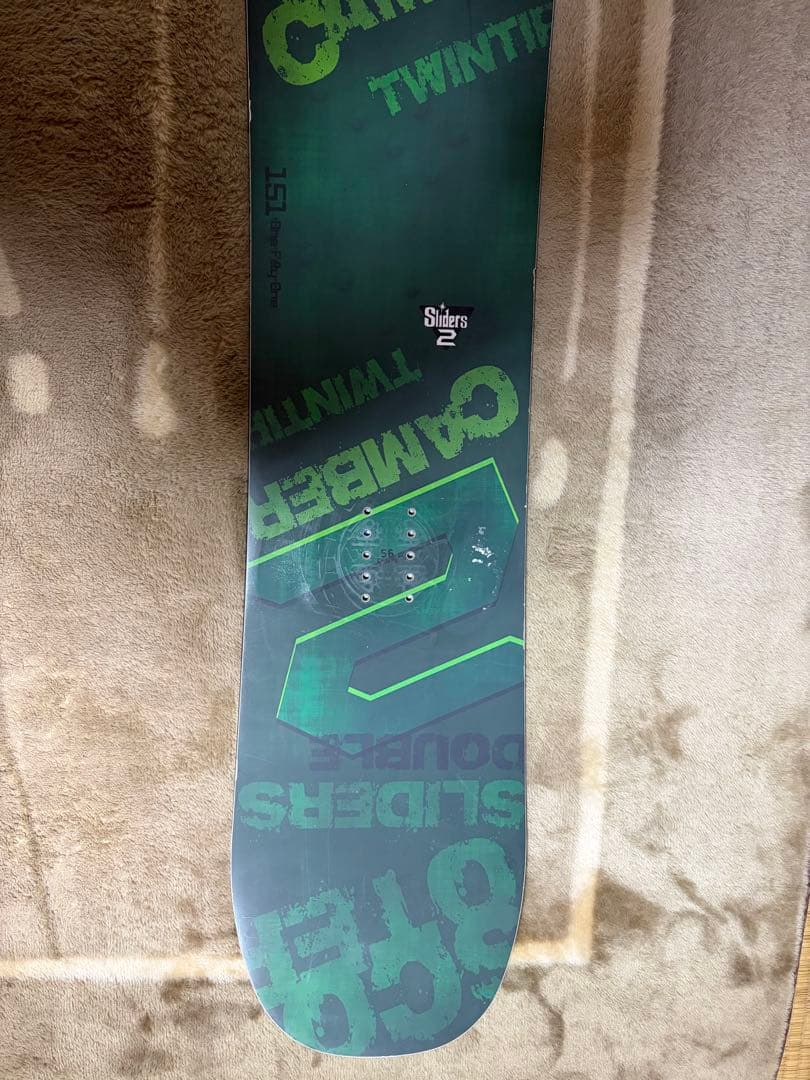スクーター　スライダース2 スノーボード ダブルキャンバー　板　151