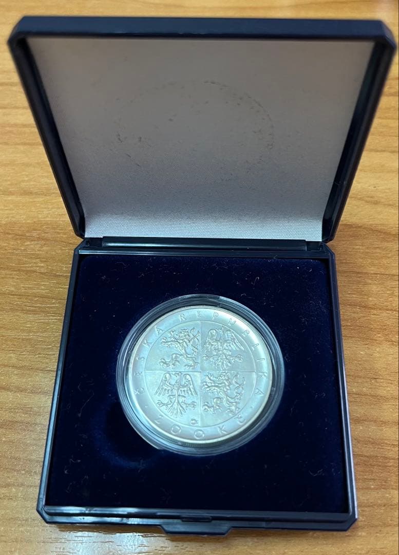 銀品位900『チェコクリスマスミサ』200周年記念 200コルナ銀貨