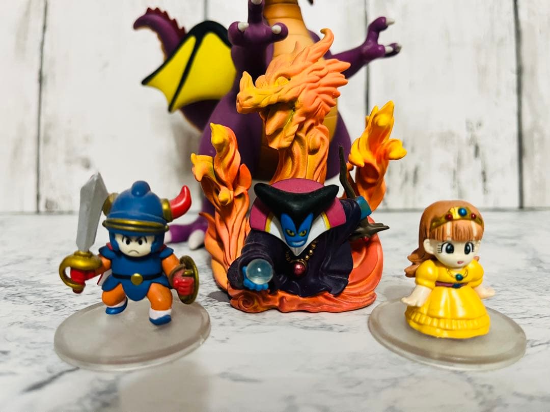 ドラゴンクエストフィギュアコレクション I勇者 ローラ姫 りゅうおう ギャラリー