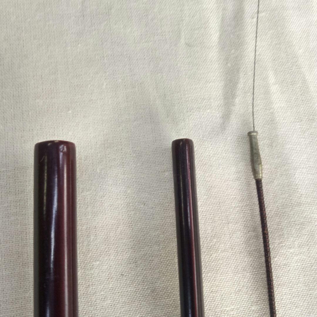 江戸和竿　東正　布袋竹・印籠中通し 3本継　ハゼ竿　細身・軽量竿　良品