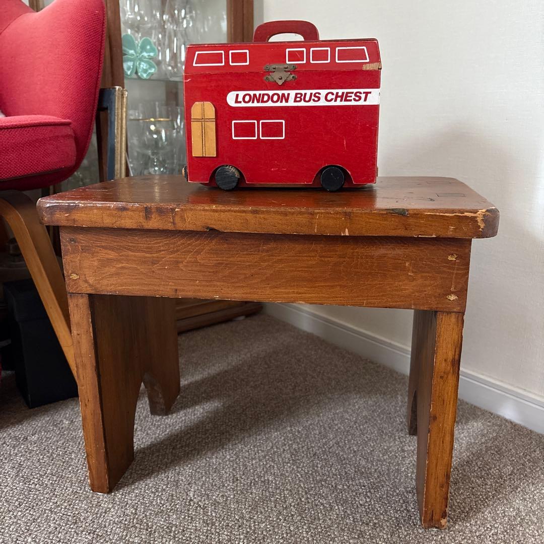 北欧アンティーク 腰掛け 花台　スツール　ヴィンテージ