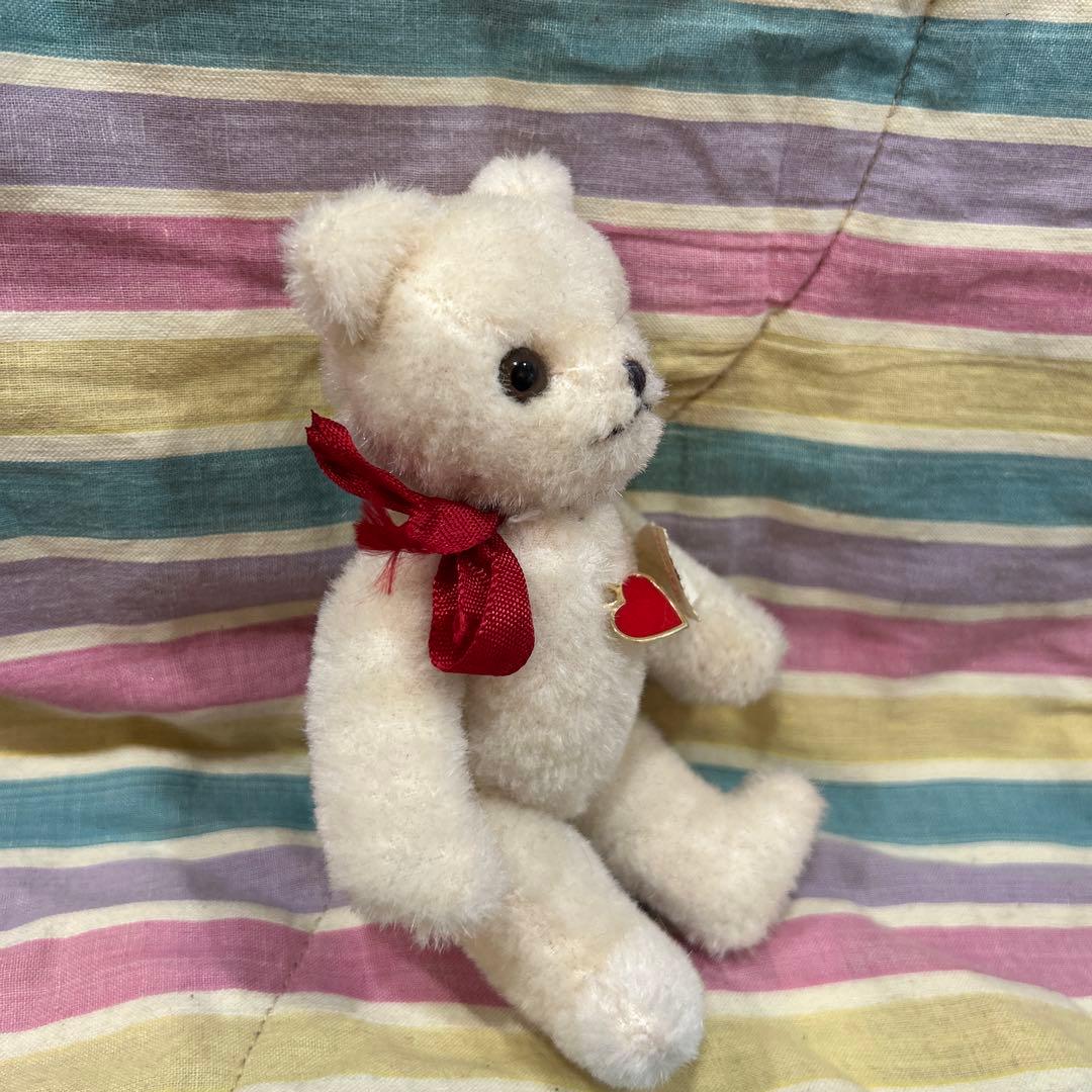 最終お値下げ　レア！タグ付き　可愛い顔のヴィンテージ　ベルグ　ホワイトベア