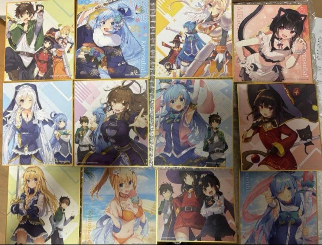 この素晴らしい世界に祝福を！ 色紙・ポスターセット