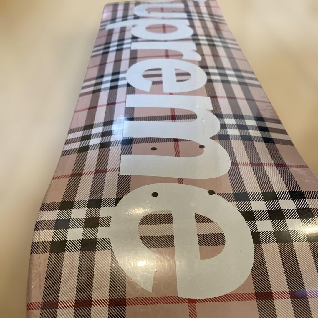 【名作】 Supreme Burberry Skateboard