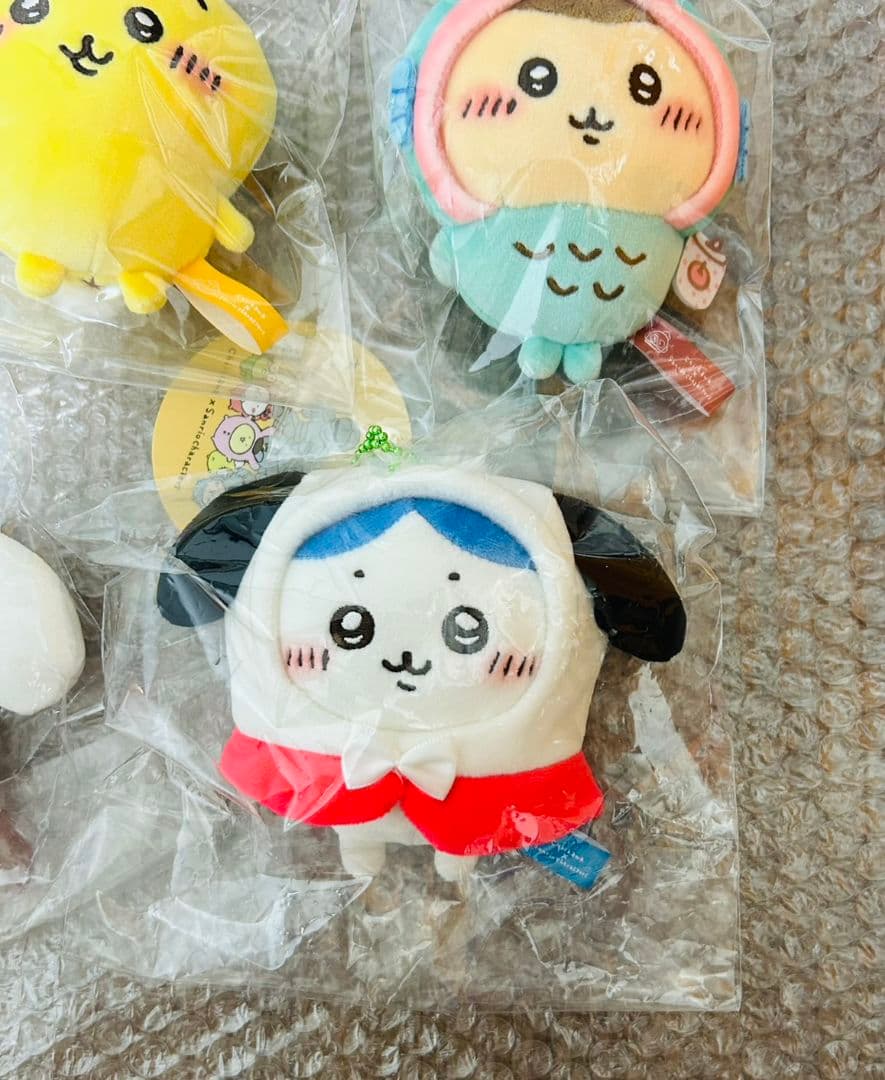 ちいかわ×サンリオキャラクターズ ぷちミニマスコット 7種 第１弾 新品未開封
