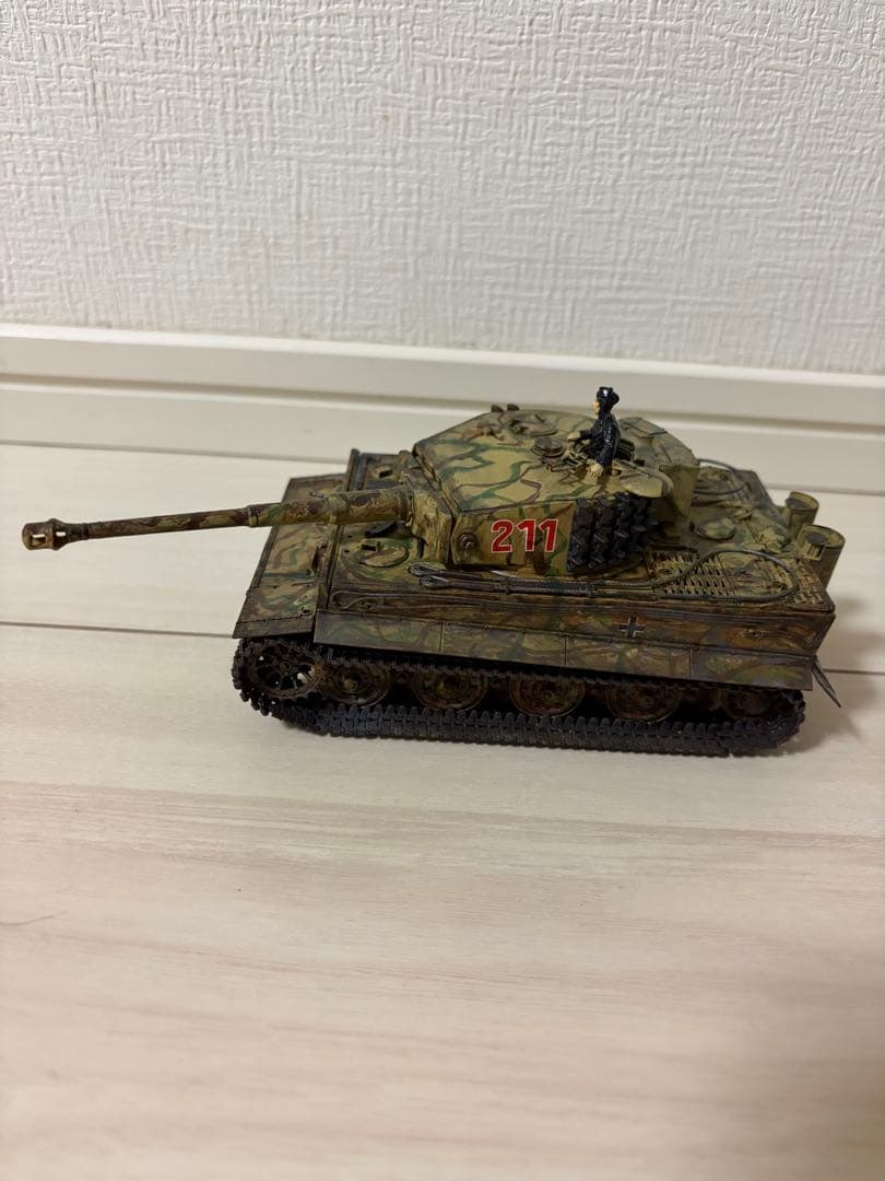 タミヤ　1/48 ドイツ軍重戦車「タイガーI（ティーガーI）後期生産型」