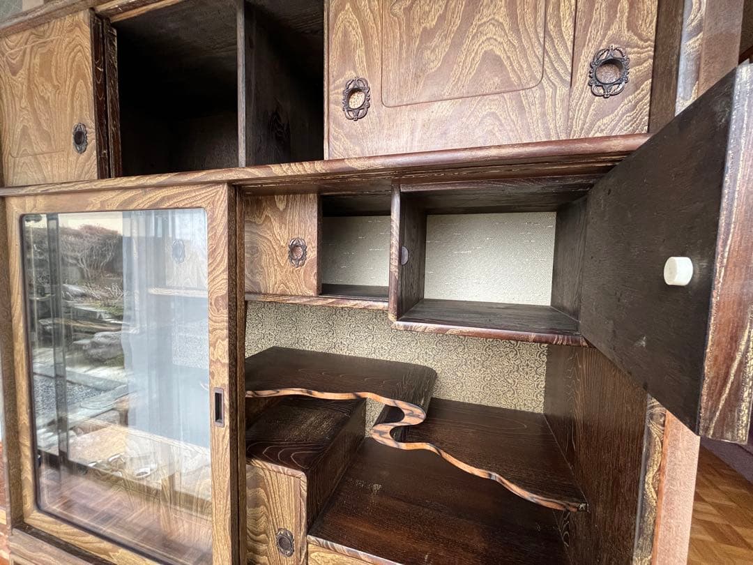 茶箪笥　レトロ　棚　50000円から値下げしました