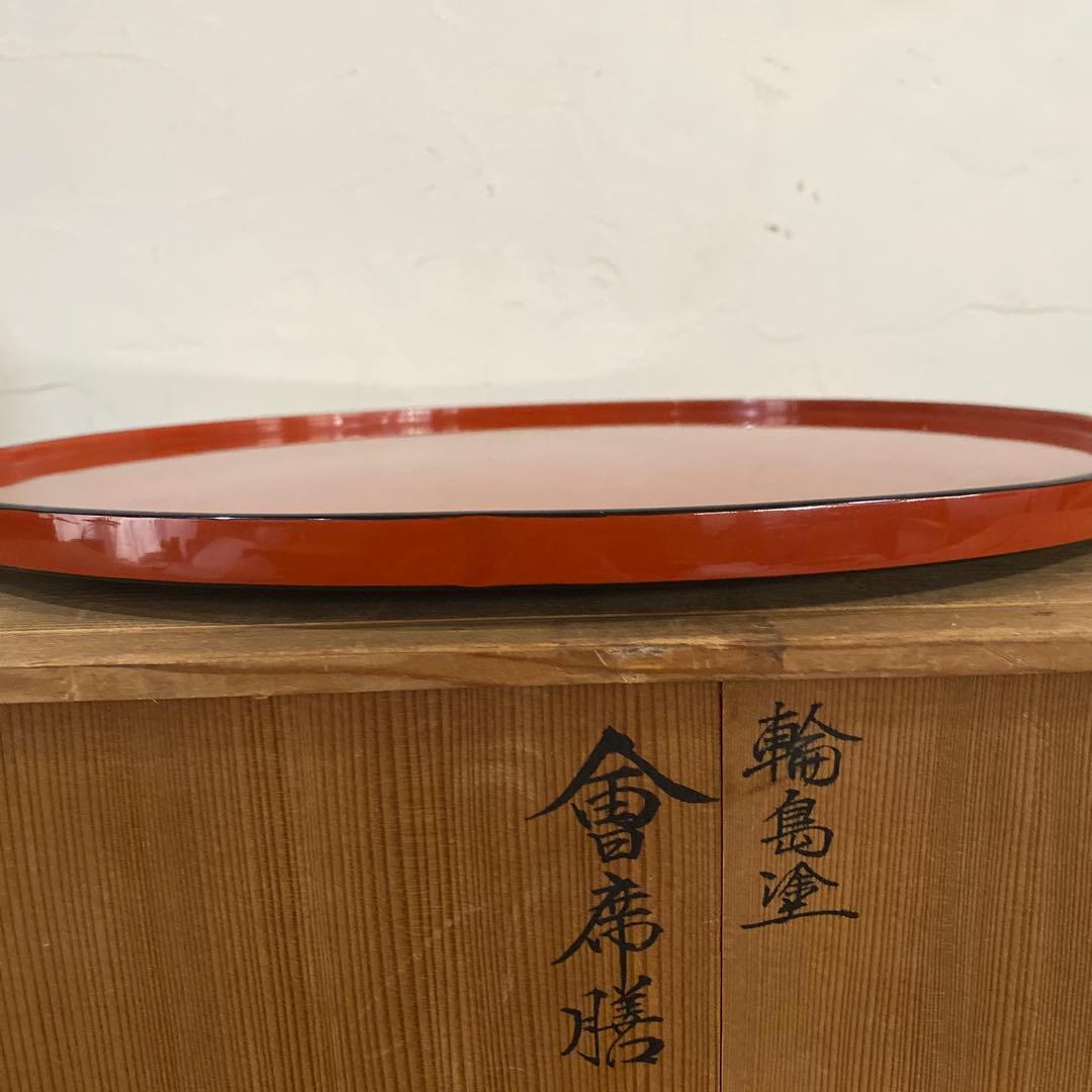 輪島塗　懐石道具　折敷　お膳　お盆　5枚