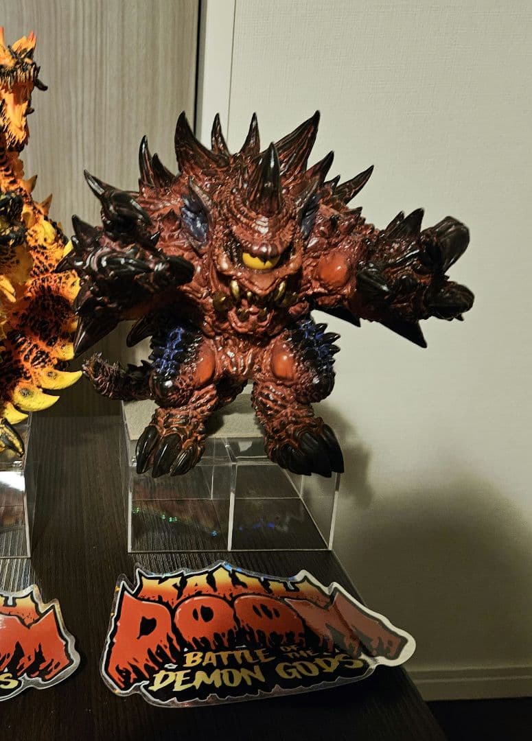 ソフビ　acro kaijuDOOM TURTLE DEMON