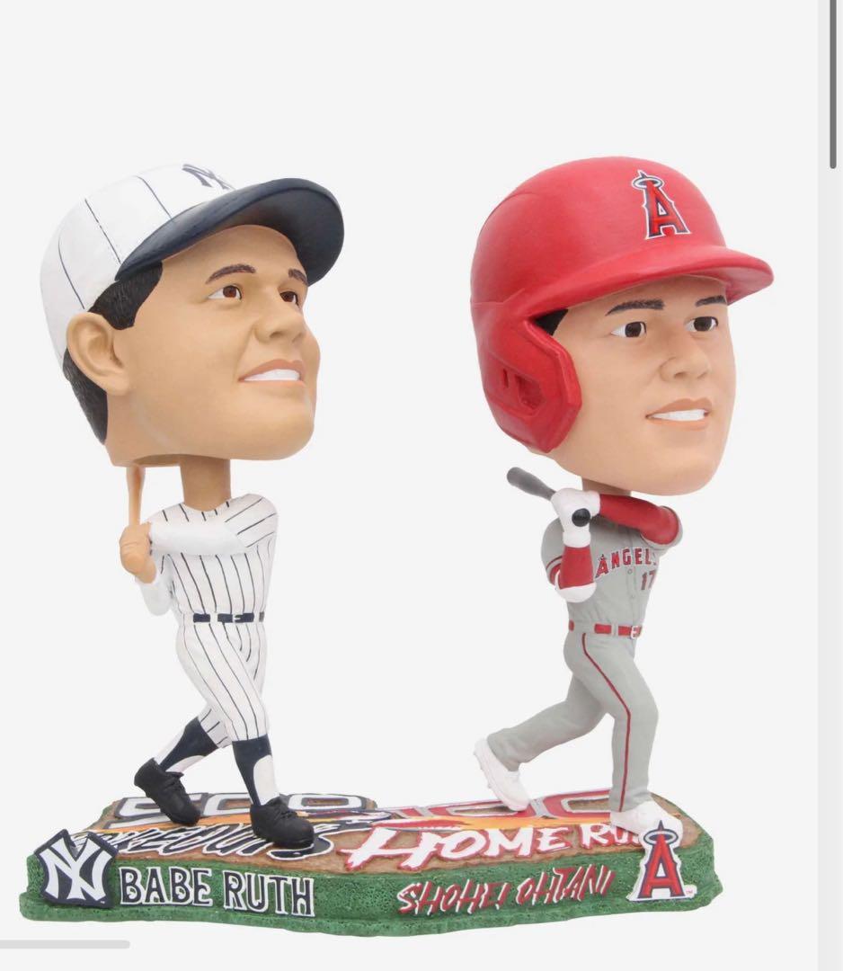 【正規品】大谷翔平　ベーブルース　デュアルボブルヘッド