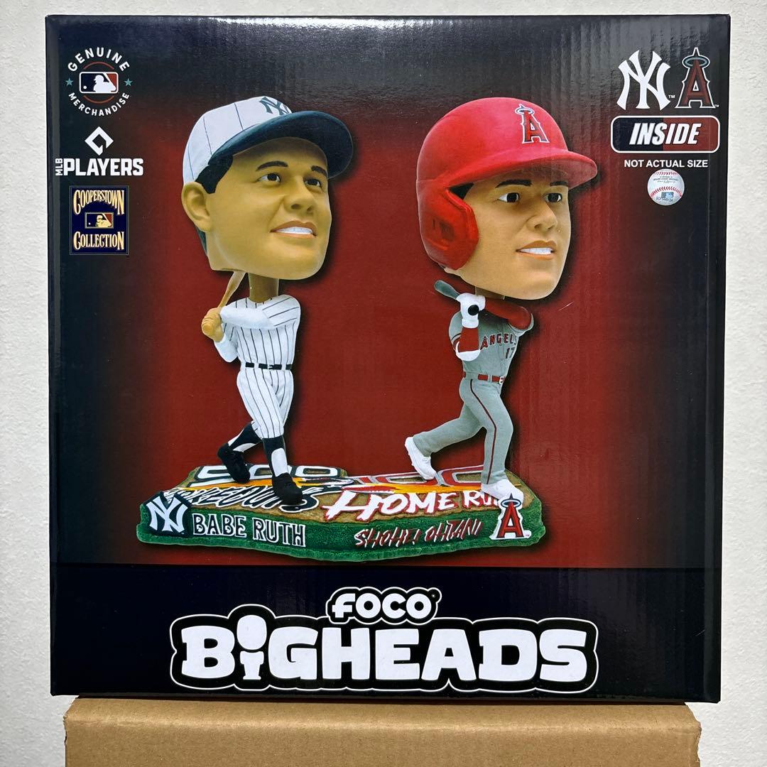 【正規品】大谷翔平　ベーブルース　デュアルボブルヘッド