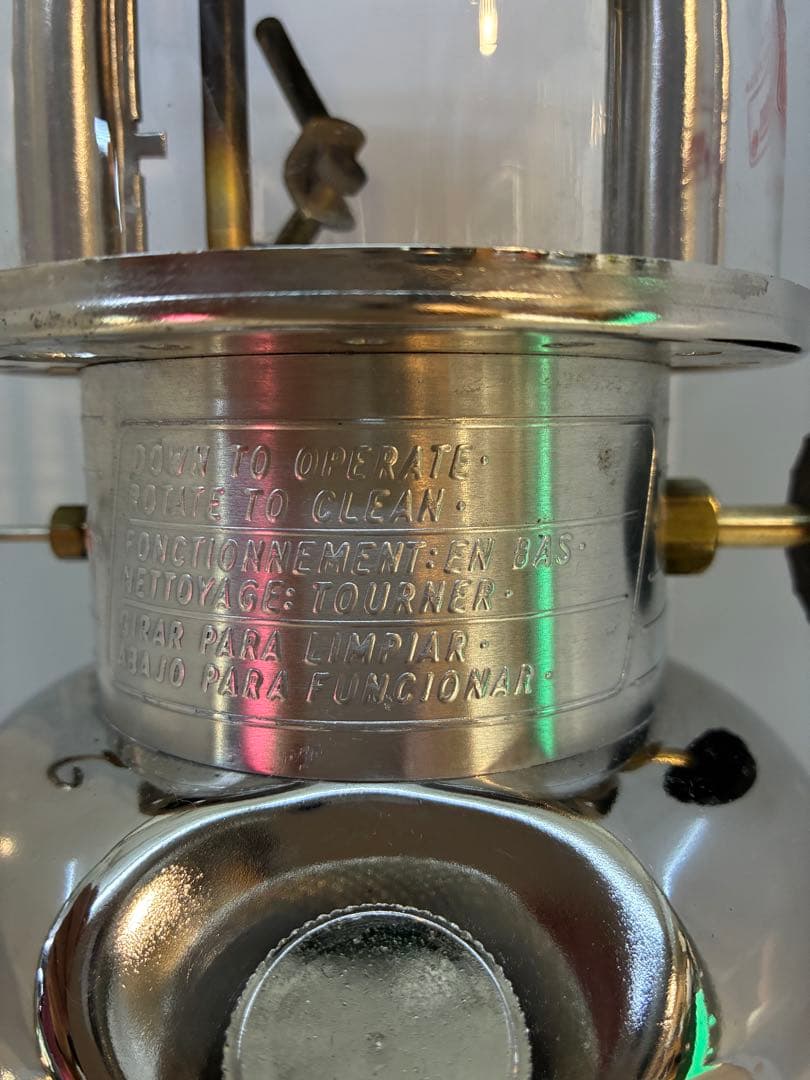 Coleman ガソリンランタン 緑