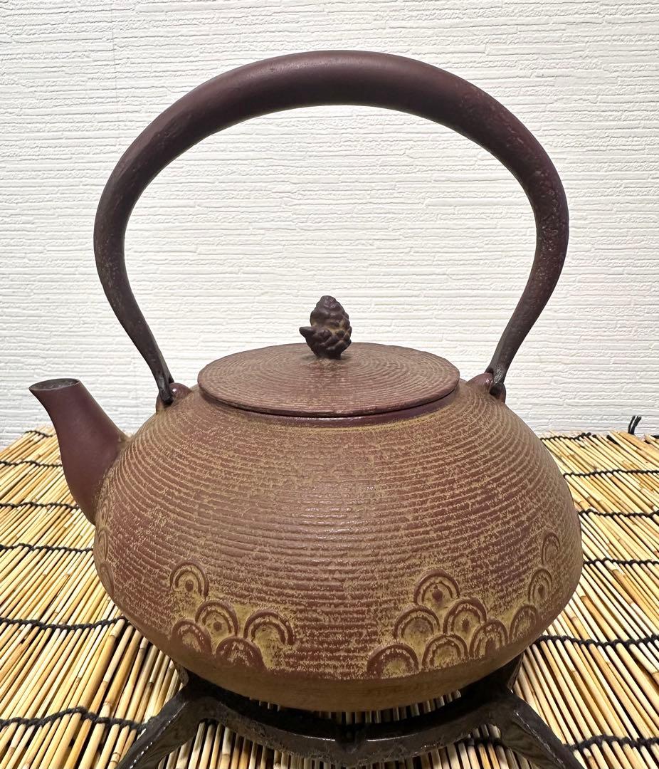 新品、供箱、栞付　岩手県奥州水沢幸工芸　現代の名工 佐藤勝久造　丸平型糸目波文