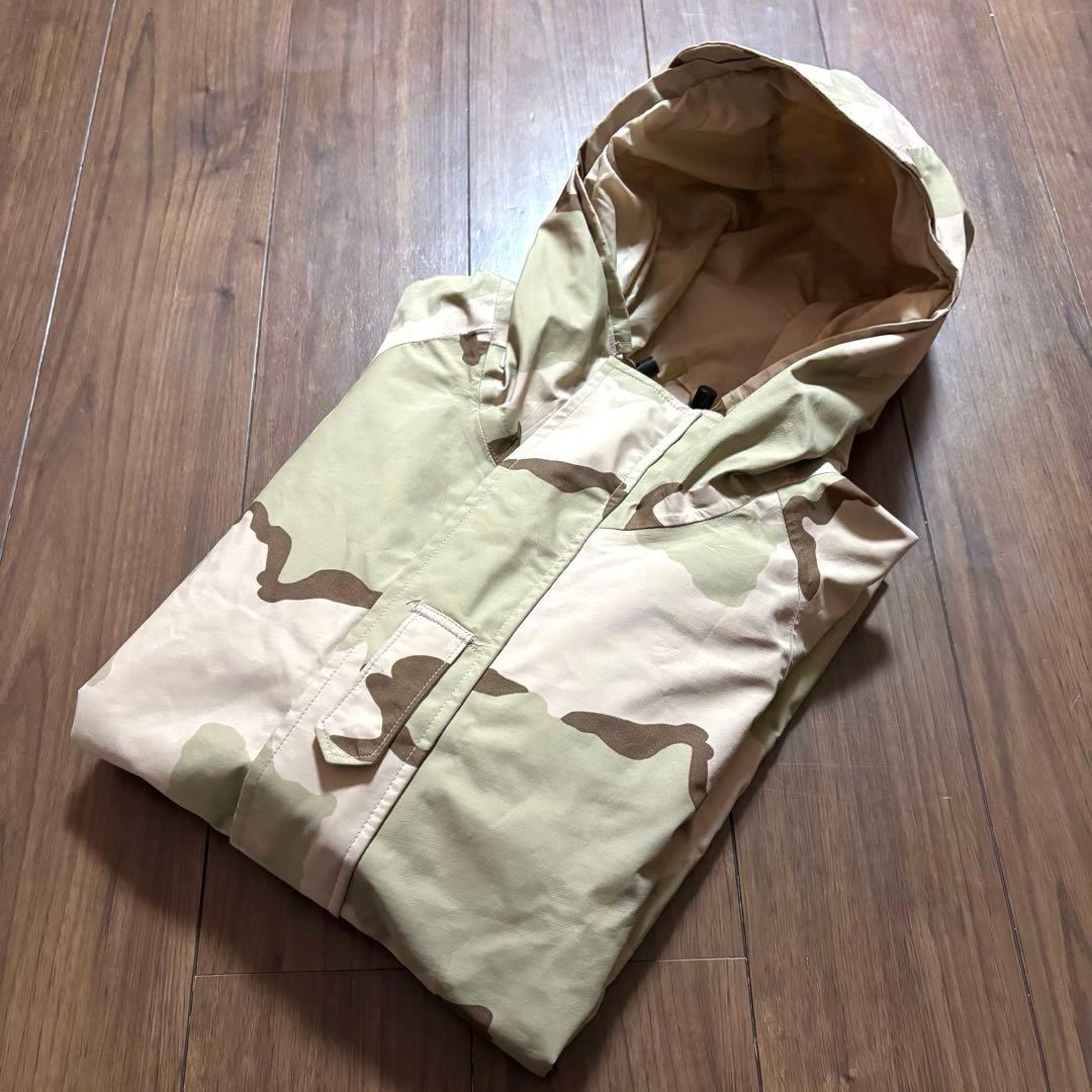 M-R 良品 米軍実物 ECWCS GEN1 ゴアテックスパーカー デザートカモ