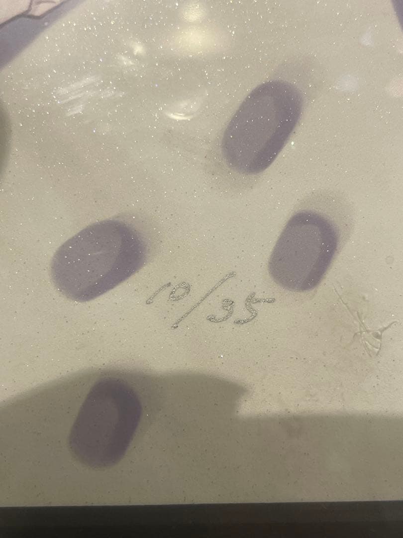 深崎暮人 版画 In The White 保証書付き直筆サイン入り 10/35