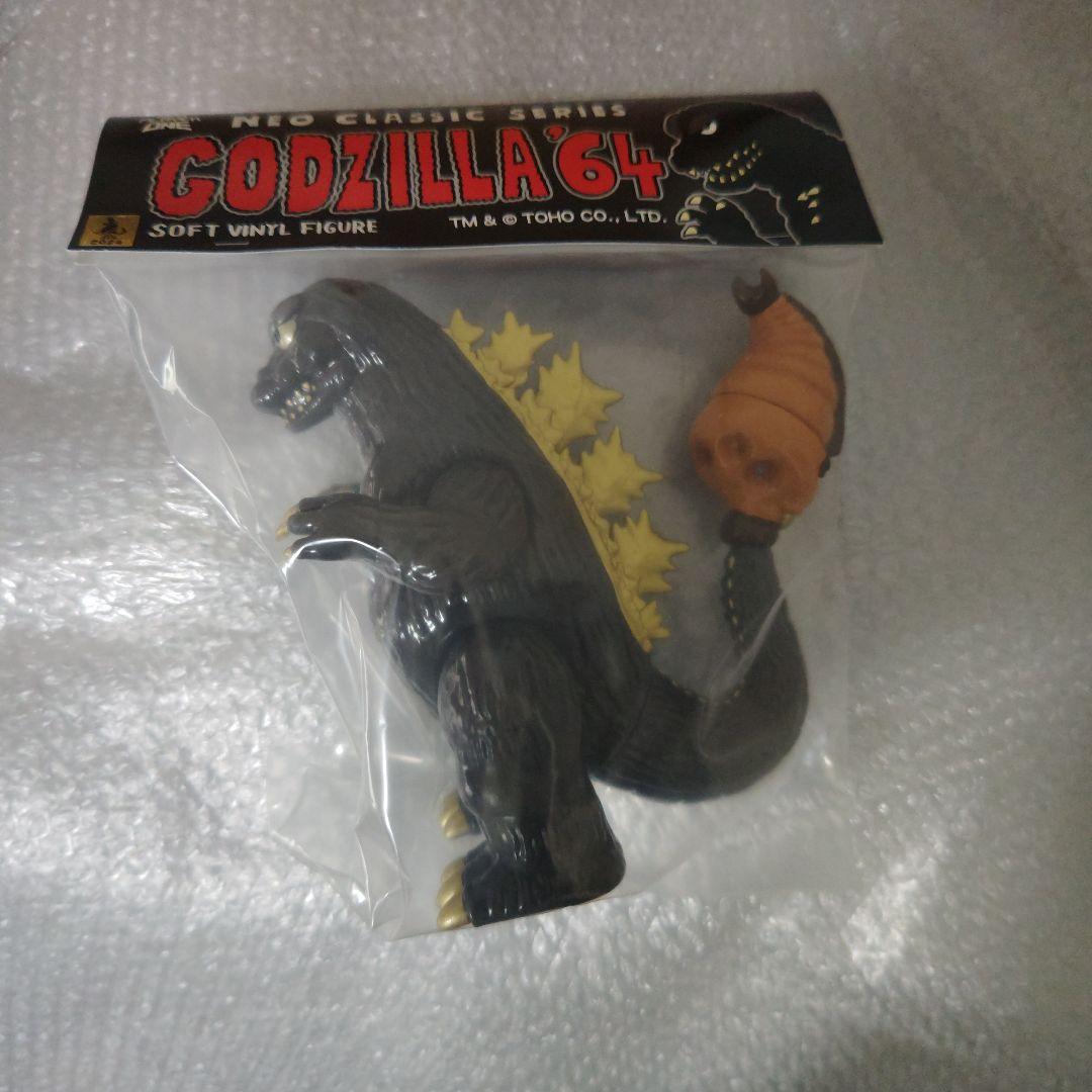ネオプレイヤーワン　ゴジラ　64　モスラ　ソフビ　未開封