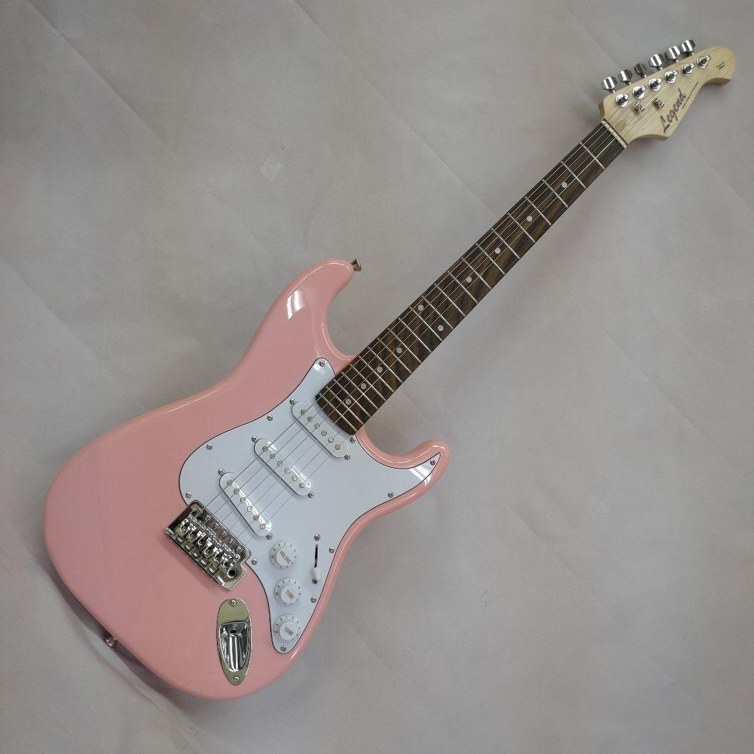 Legend LST-MINI ピンク ミニエレキギター