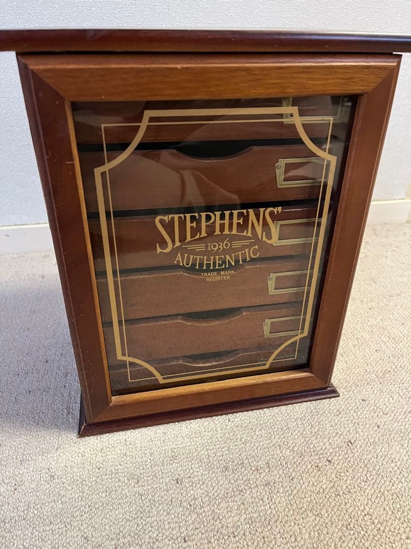 STEPHENS’ 1936 レターケース 引き出し ヴィンテージ 6段