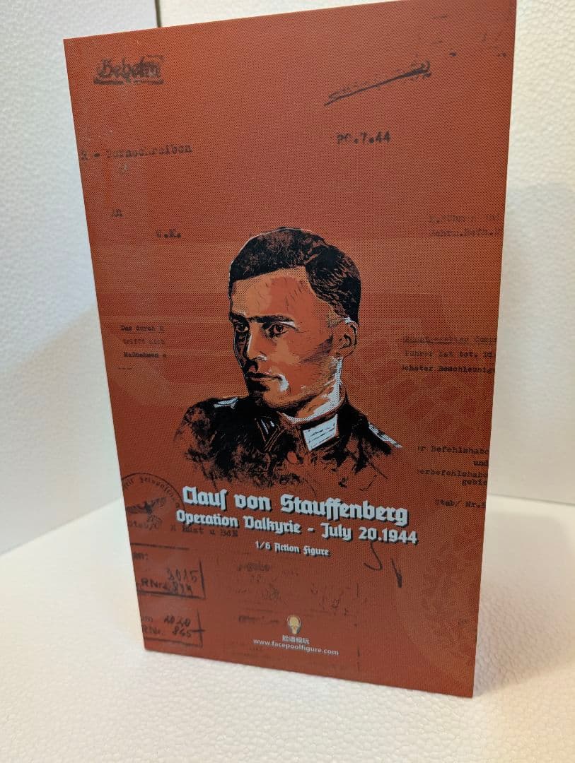 ワルキューレClaus von Stauffenberg 1/6 トムクルーズ