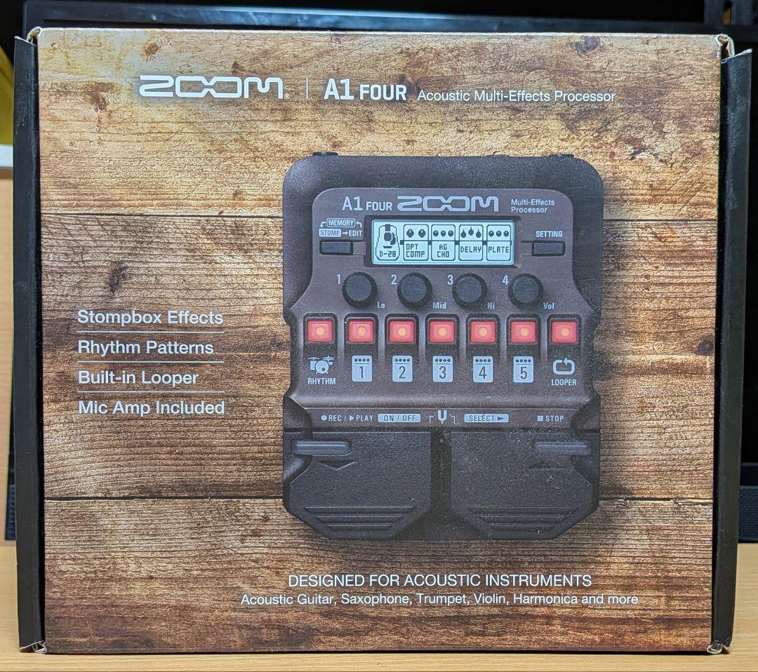 zoom A1 FOUR アダプター付き