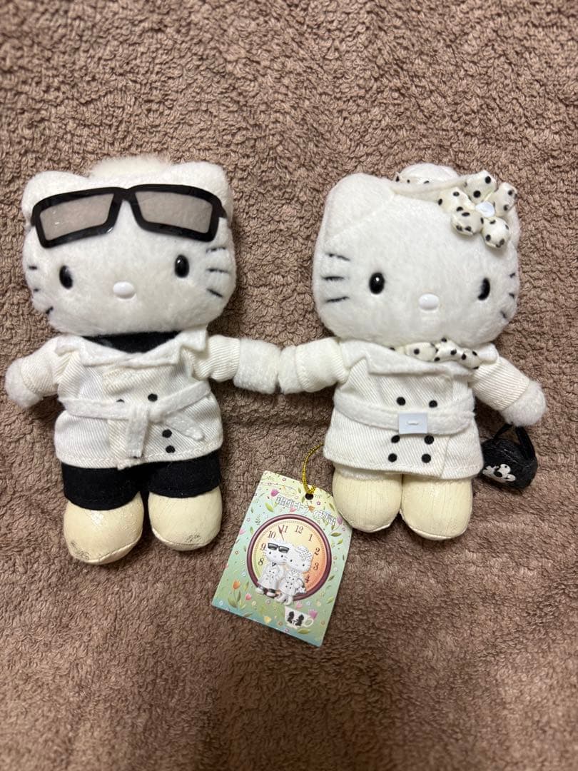 サンリオ　キティ　ダニエル　銀座キティ物語　ぬいぐるみ　レトロ