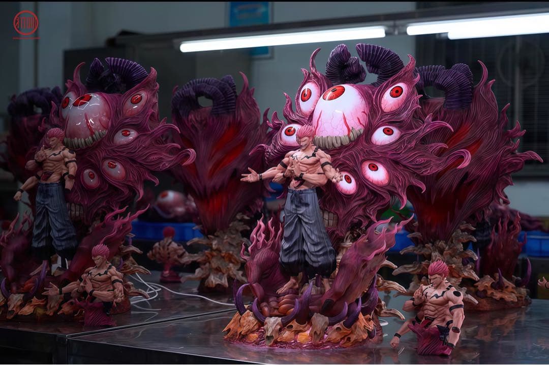 呪術廻戦　両面宿儺　ガレージキッド　フィギュア　MAX版　完成品