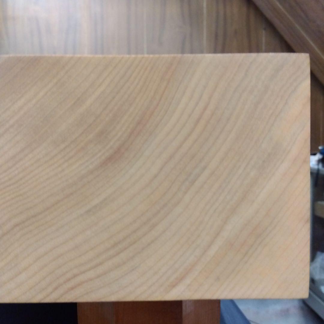 【桂　3寸碁盤　木裏】