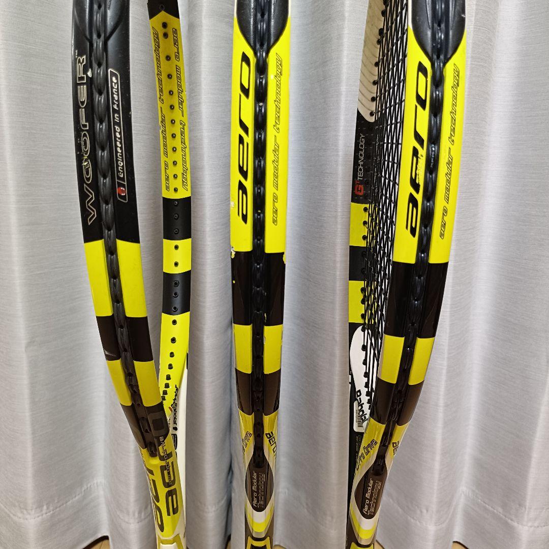 バボラ アエロプロドライブ テニスラケット 【3本セット】