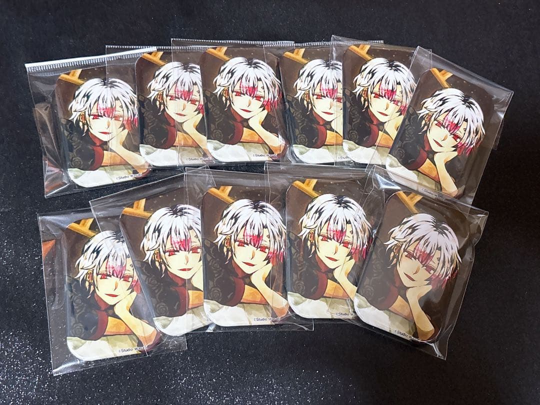 あくねこ　悪魔執事と黒い猫　アモン　 缶バッジ　ヴィレヴァン　スクエア