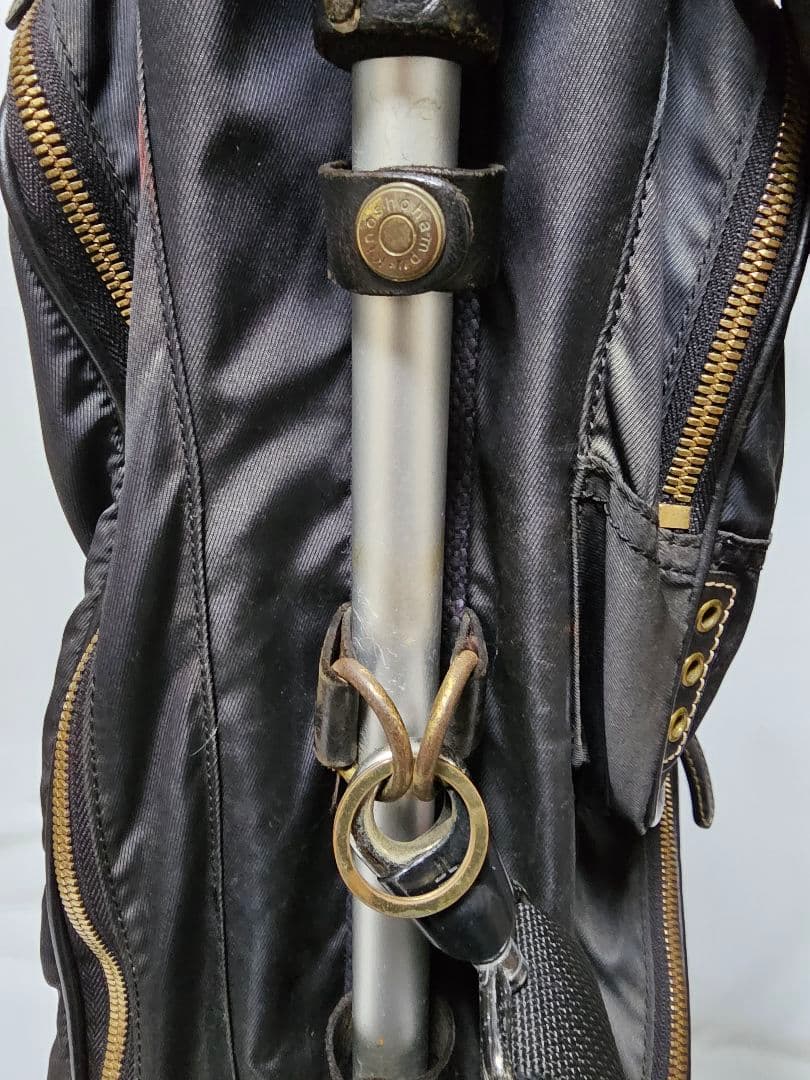 木ノ庄帆布　ミズノ　フレームウォーカー　キャディバッグ　中古　レア