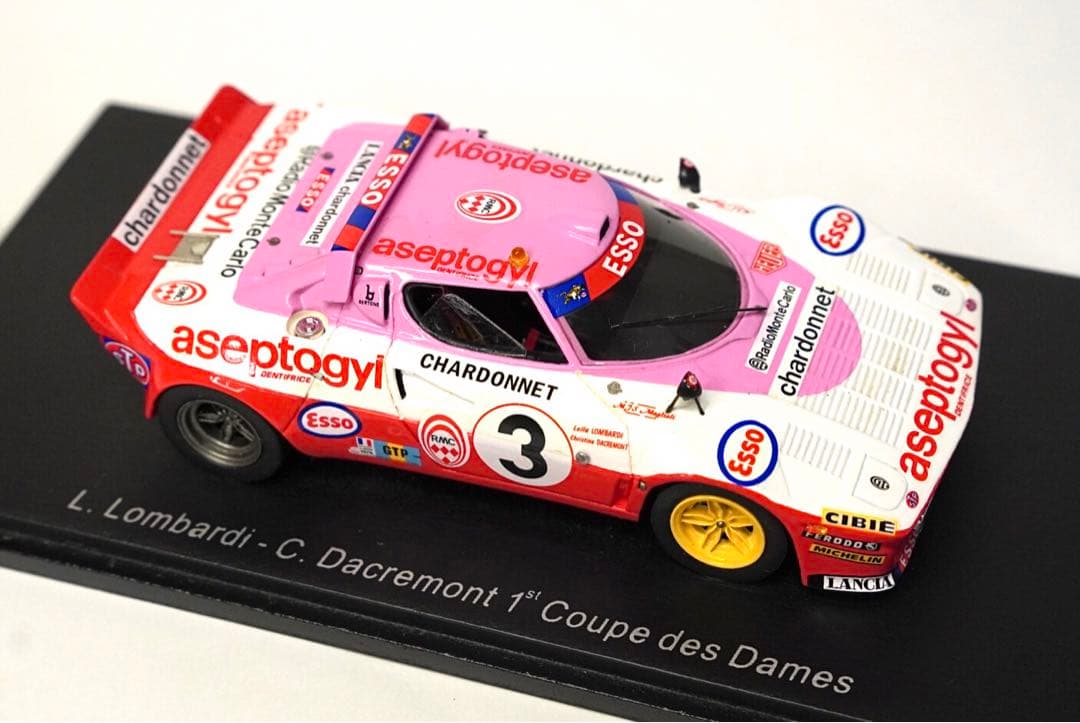 スパーク 1/43 ランチアストラトス n°3 LM 1976