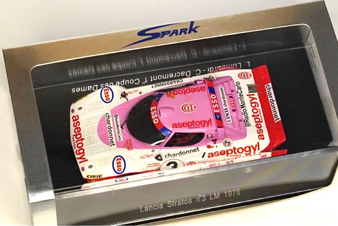 スパーク 1/43 ランチアストラトス n°3 LM 1976
