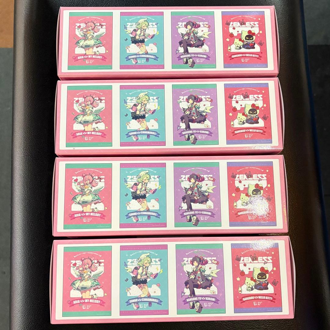 ゼンゼロ ゼンレスゾーンゼロ✕サンリオキャラクターズ メタルポスター 4種セット