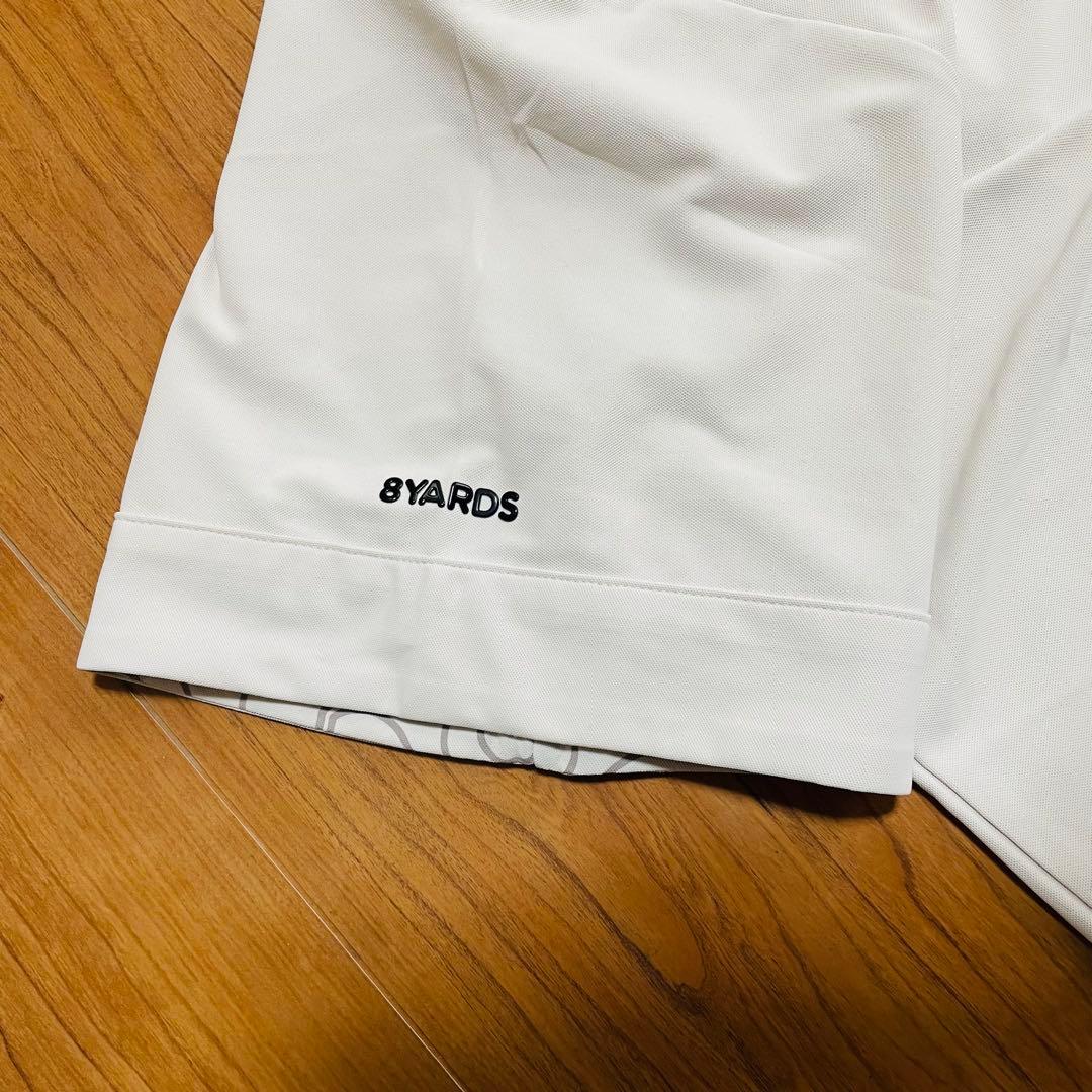 8yards セットアップ　ライトグレー　ホワイト　2XL ゴルフ