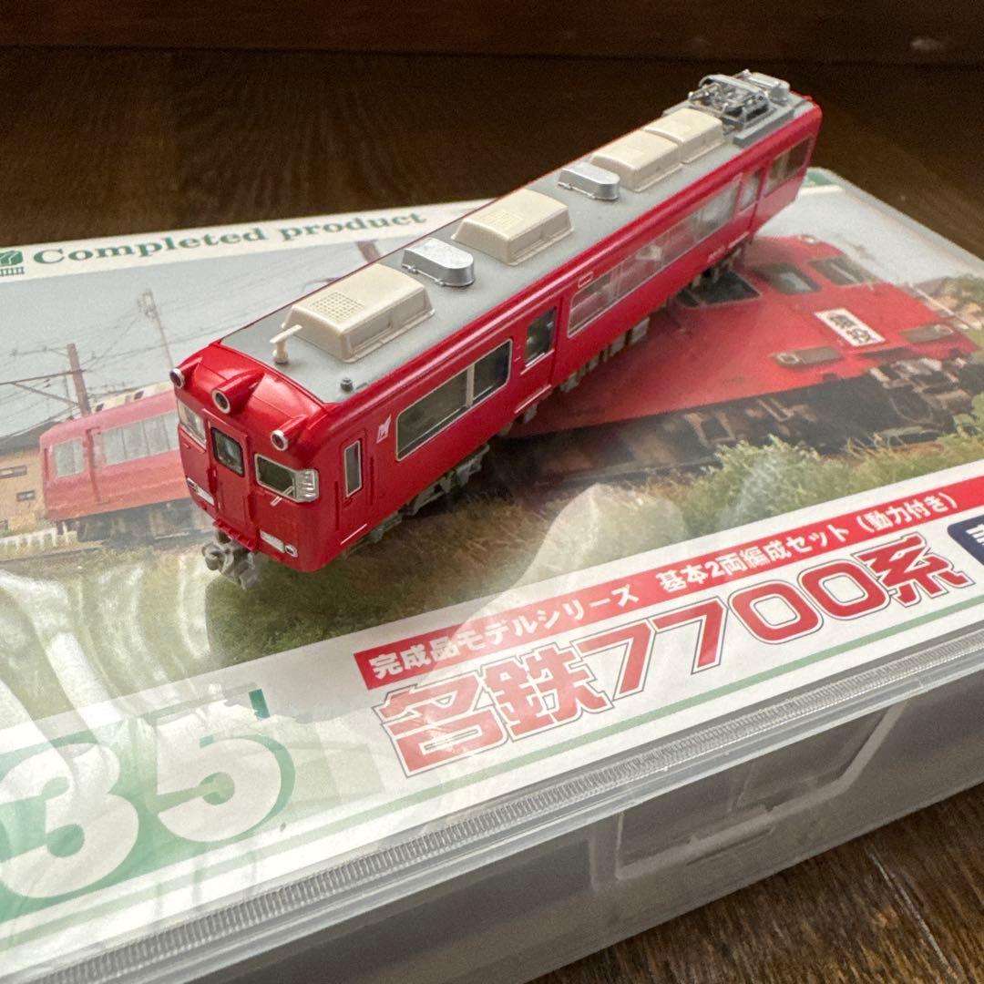 名鉄7700系 (妻面窓なし)基本2両編成セット
