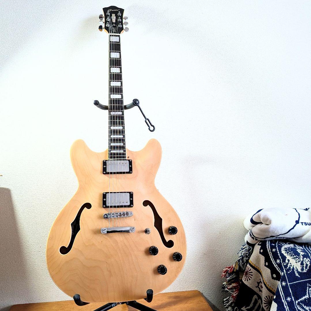 美品 Grote セミアコ エレキギター