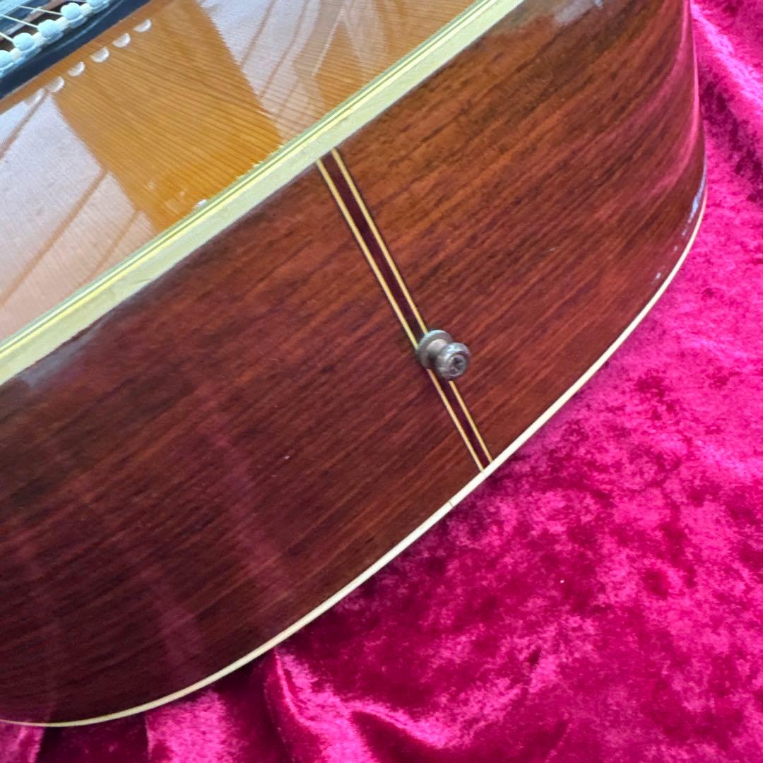 メンテ済 ARIA W200 70年代製 アコースティックギター 日本製 アリア