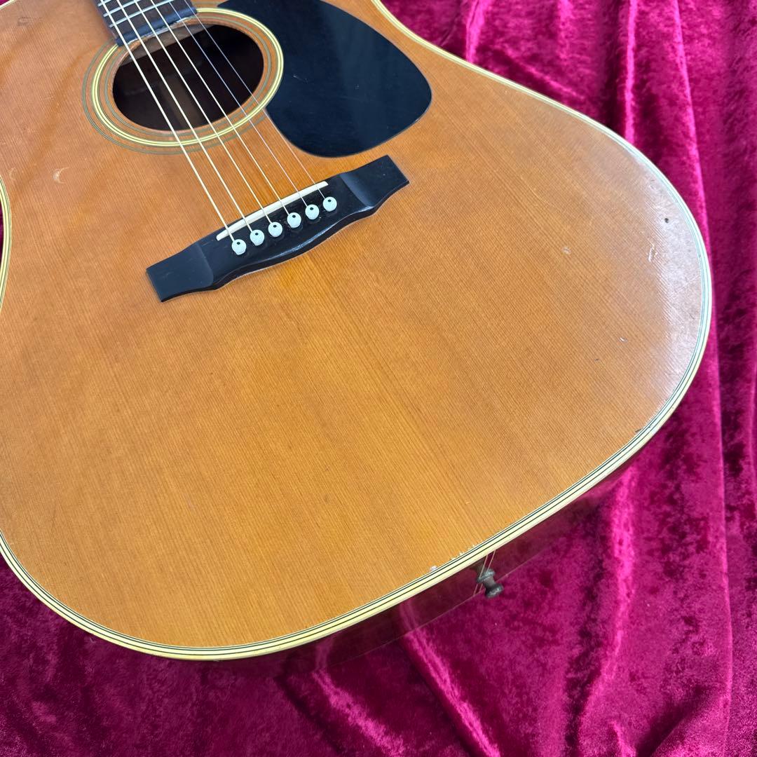 メンテ済 ARIA W200 70年代製 アコースティックギター 日本製 アリア