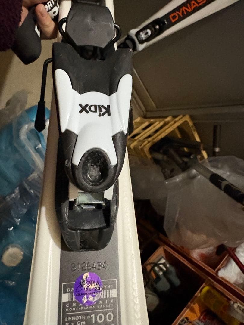 【状態良】100cm　DYNASTARスキー板セット
