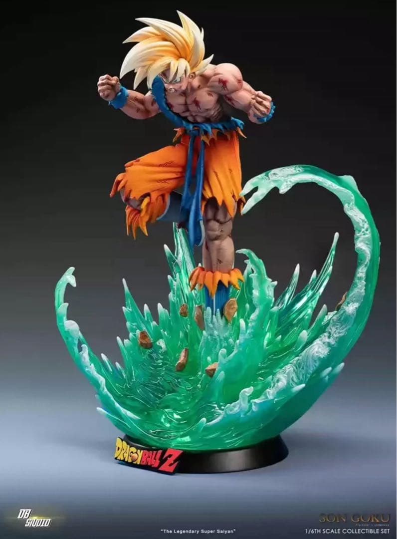 ドラゴンボール 孫悟空 ガレキ ガレージキット スタチューX①③⑨