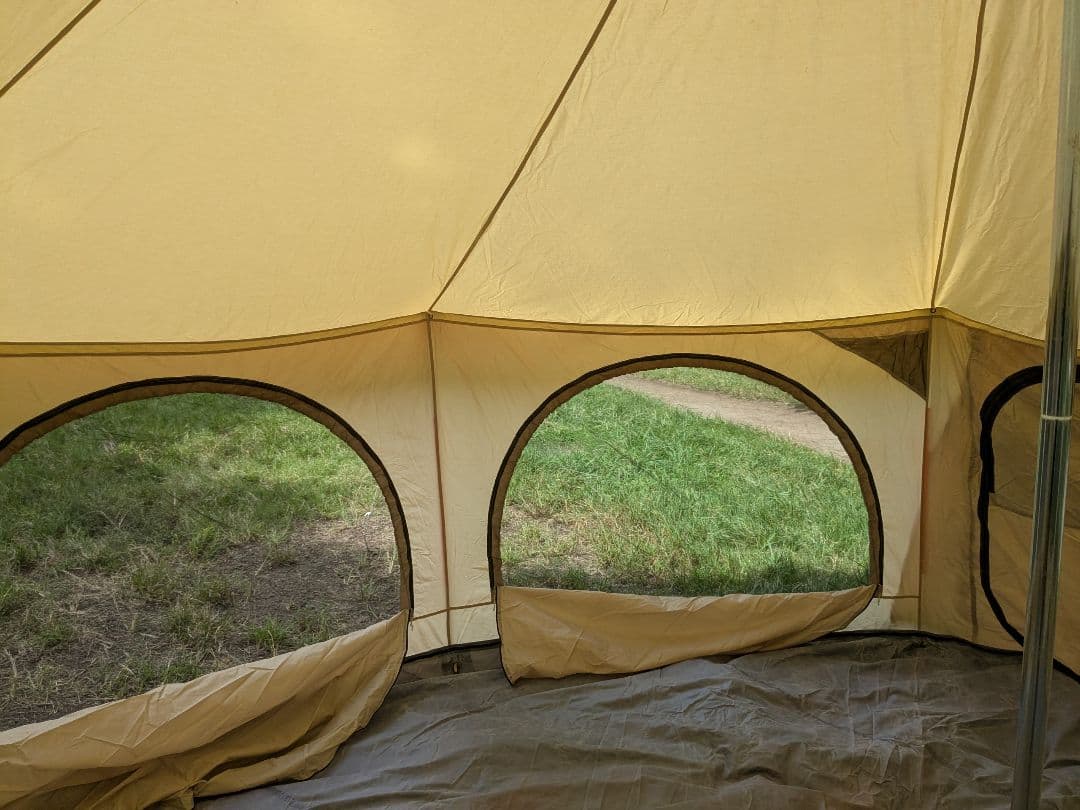 【ジャンク品】DOD　タケノコテント　おまけキャノピーポール付き