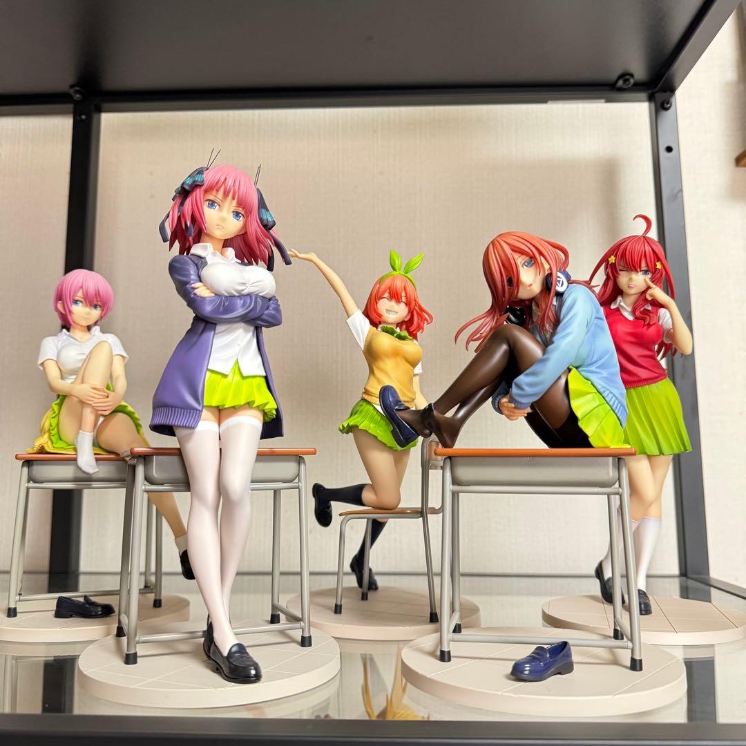 五等分の花嫁 制服 フィギュア 5点セット