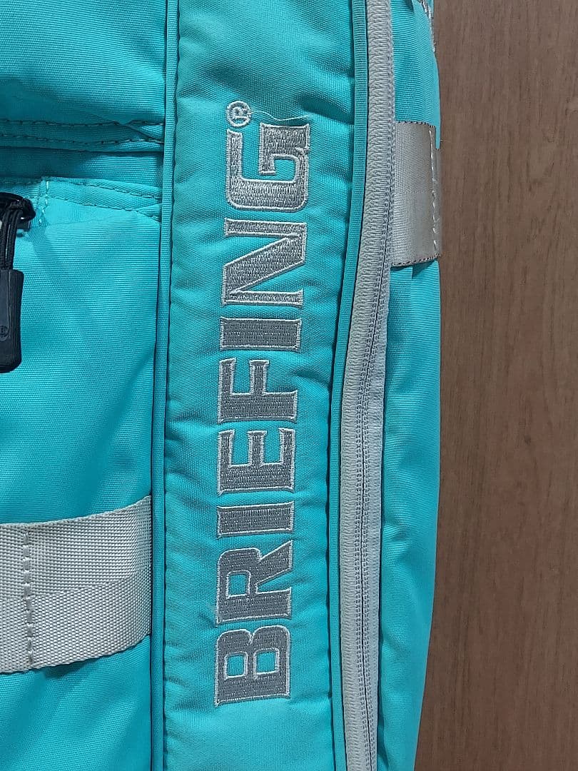 希少 人気色アクア〈BRIEFING〉キャディバッグ ブリーフィング 終売品