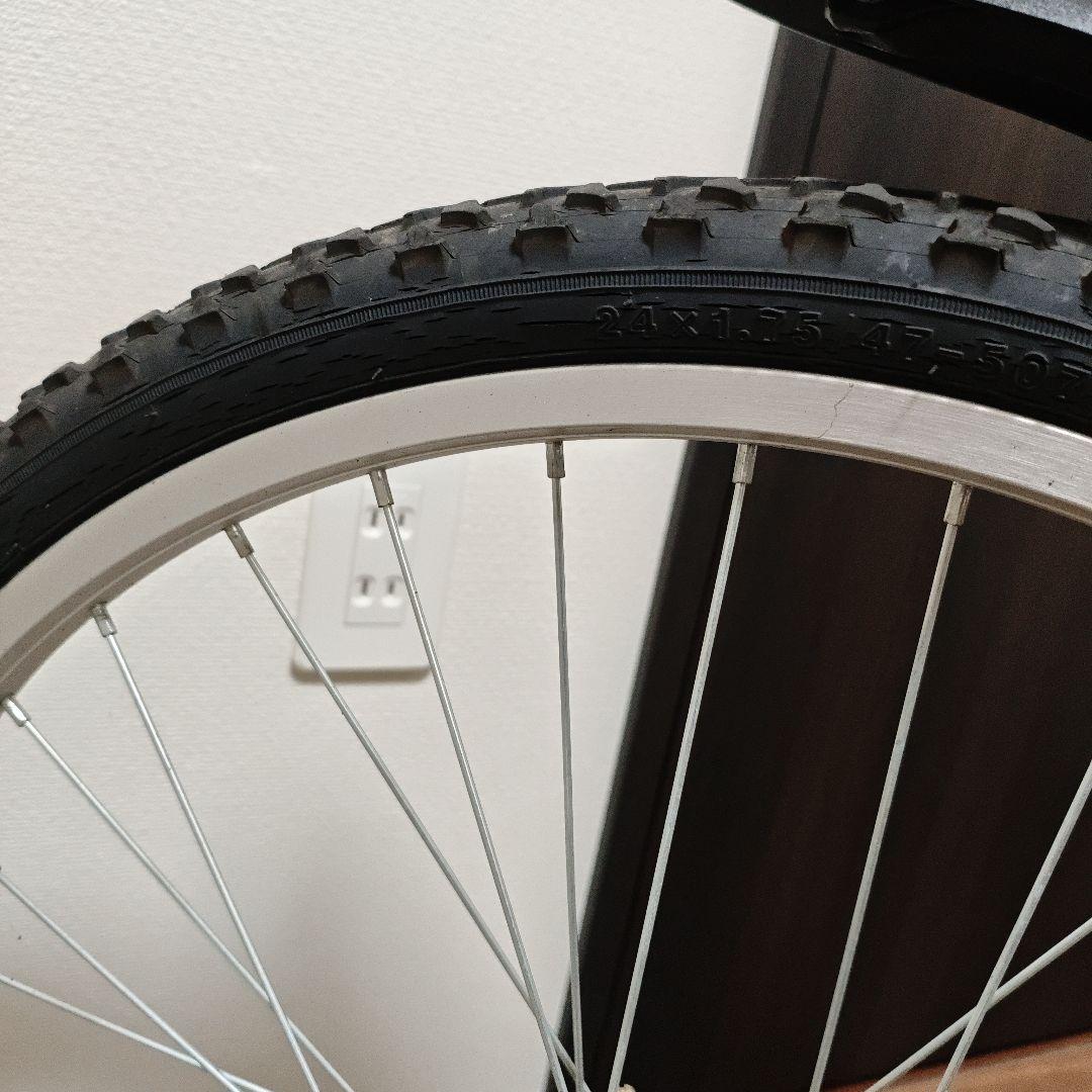 【子供用】マウンテンバイク　24インチ　6段ギア