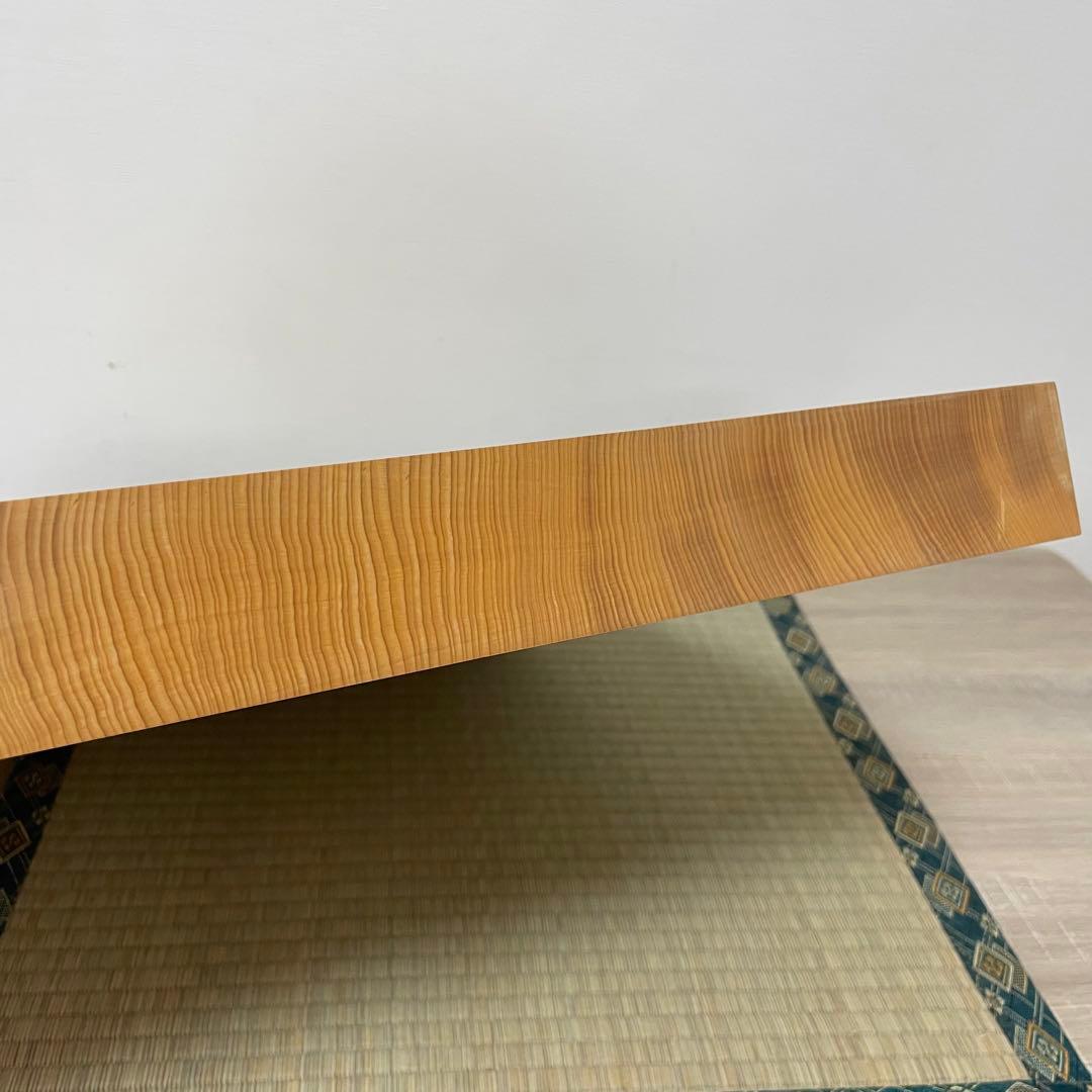 前川榧碁盤店 日本製 卓上碁盤 本榧 高級天然木 碁盤用畳マット付き！