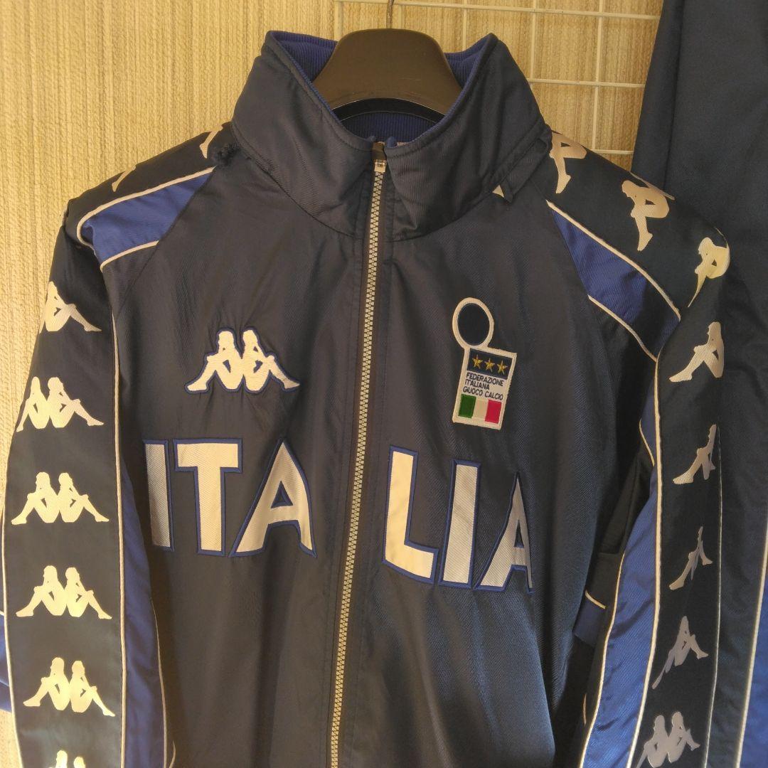 Kappa01/02” イタリア代表ウインドスーツ上下セット Lサイズ